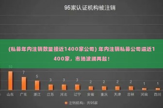 (私募年内注销数量接近1400家公司) 年内注销私募公司逼近1400家，市场波澜再起！